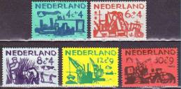 1959 Zomerzegels Deltawerken  NVPH 722 / 726 Ongestempelde Serie - Unused Stamps