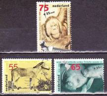 1988 Zomerzegels Mens En Dierentuin  NVPH 1399 / 1401 - Oblitérés