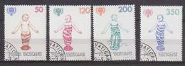 Z1901 - VATICANO SASSONE N°667/70 - VATICAN Yv N°685/88 - Used Stamps