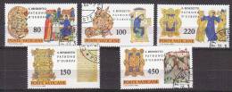 Z1905 - VATICANO SASSONE N°671/75 - VATICAN Yv N°689/93 - Usati