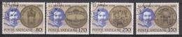 Z1909 - VATICANO SASSONE N°676/79 - VATICAN Yv N°694/97 - Used Stamps