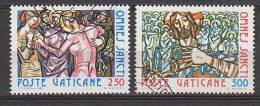 Z1912 - VATICANO SASSONE N°682/83 - VATICAN Yv N°700/01 - Gebraucht