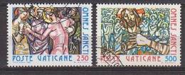 Z1912 - VATICANO SASSONE N°682/83 - VATICAN Yv N°700/01 - Used Stamps