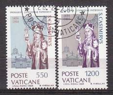 Z1964 - VATICANO SASSONE N°749/50 - VATICAN Yv N°749/50 - Oblitérés