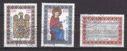 Z1990 - VATICANO SASSONE N°780/82 - VATICAN Yv N°776/78 - Used Stamps