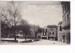Carte 1915 MONFLANQUIN / PLACE CENTRALE - Monflanquin