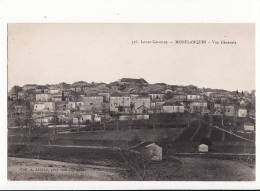 Carte 1915 MONFLANQUIN / Vue Générale - Monflanquin