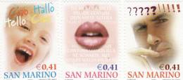 P - 2002 San Marino - Francobolli Augurali - Unused Stamps