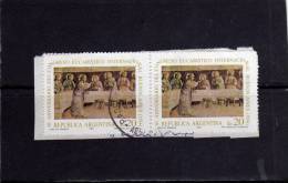 ARGENTINA 1984 EUCHARISTIC CONGRESS  Apostles’ Communion, By Fra Angelico CONGRESSO EUCARISTICO USED - Usati