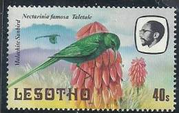 Lesotho 1981 Birds  Aves Oiseaux Vegels Malachite Sunbird - Nectarinia Famosa MNH - Hummingbirds