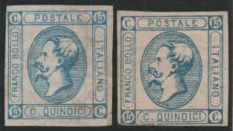 ITALIA 1863 - Yvert #11 (1ª Y 2ª Tirada) - MLH * - Other & Unclassified