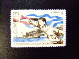 CUBA 1971 10 º ANIVERSARIO De La VICTORIA En La PLAYA GIRON Yvert 1494 ** MNH - Unused Stamps