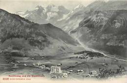 Fev13 1101 : Kandersteg  -  Bluemsalp - Kandersteg