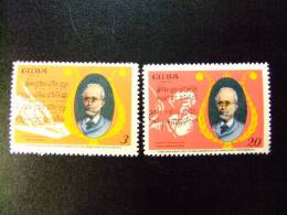 CUBA 1970 CENTENARIO De PERUCHO FIGUEREDO  Yvert 1442 / 43 ** MNH - Unused Stamps