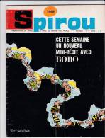 Magazine Spirou N°1449 De 1966 Peyo Franquin Deliège Morris Macherot....... - Spirou Magazine