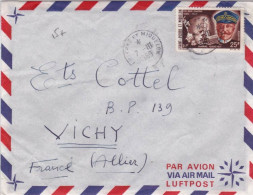 SPM - 1959 - ENVELOPPE Par AVION Pour VICHY - Lettres & Documents