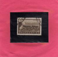 ARGENTINA 1959 LIVESTOCK GANADERIA BESTIAME OVERPRINTED SERVICE SERVIZIO SERVICIO OFICIAL PESO 1p USATO USED OBLITERE' - Oficiales