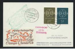 1959. LUXEMBURGO A ALEMANIA. POSTAL - Briefe U. Dokumente