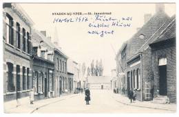 STADEN Bij YPER - St. Jansstraat - 1917 - Staden