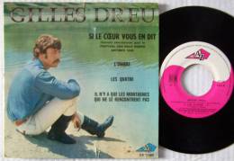 Gilles DREU EP Si Le Coeur Vous En Dit EX / Mint   Parfait état - 45 T - Maxi-Single