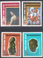 Rhodesia 1967 Art.  Painting - Mi.62-65 MNH - Rhodesien (1964-1980)