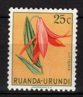 RUANDA URUNDI - 1953 YT 180 * - Usados