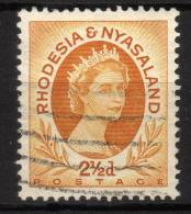 RHODESIA & NYASALAND - 1956 YT 18 USED - Rodesia & Nyasaland (1954-1963)