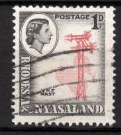 RHODESIA & NYASALAND - 1959/62 YT 20 USED - Rodesia & Nyasaland (1954-1963)