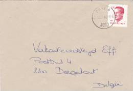 2203 Op Brief Met Stempel POST. 8 / 4090 (B.P.S.) - 1981-1990 Velghe