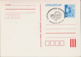 International Pharmaceutical Federation FIP Congress - Speciall STAMPING - Hungary 1984 - STATIONERY - POSTCARD - MNH - Pharmazie