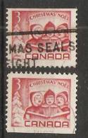 Canada  1967  Christmas  (o) - Single Stamps
