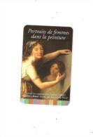 POCHETTE SANS LES TIMBRES "PORTRAITS DE FEMMES DANS LA PEINTURE" - Souvenir Blocks & Sheetlets