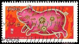 Canada (Scott No.2201 - Année Du Cochon / Year Of The Pig) (o) - Oblitérés