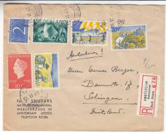 Agriculture - Loisirs - Pays Bas - Lettre Recommandée De 1949 ° - Briefe U. Dokumente