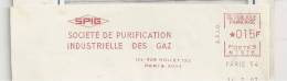 Purification, Industrie, Gaz - EMA Secap - Devant D'Enveloppe   (K911) - Gaz