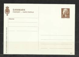 TOP!! DÄNEMARK * GANZSACHE MIT KÖNIGIN MARGRET 110 * POSTFRISCH **!! - Postal Stationery