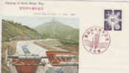 Japan-1961 Opening Of  Aichi Water Way FDC - FDC