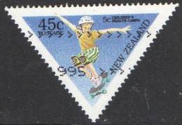 New Zealand 1995 Health 45c Skateboarding Used - Gebraucht