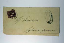 Italy: Cover 1875, Servizo Nr 1, Dienstmark 1, - Poststempel