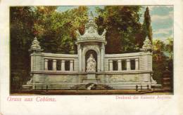 Coblenz Denkmal Der Kaiserin Augusta - Lantsch/Lenz