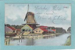 EDAM  -  ( Houtzaagmolen )  -  1914  -   BELLE CARTE   - - Edam