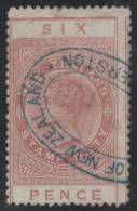 NUEVA ZELANDA 1882/914 - Yvert #2 (Taxas) - VFU - Fiscaux-postaux