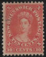NEW BRUNSWICK 1860/63 - Yvert #7 - MLH * - Unused Stamps