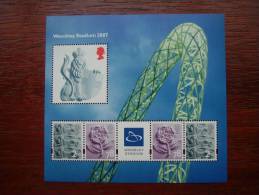 GB 2007 NEW WEMBLEY STADIUM,LONDON MINISHEET Issued 17th.May MNH - Blocks & Kleinbögen