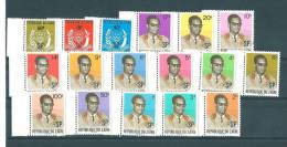 Zaïre: 853/869 ** Surchargés SP - Unused Stamps