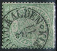 Kleinschmalkalden Auf 1/3 Groschen Grün Nr. 14 - Used