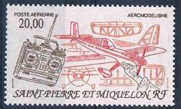 St PIERRE ET MIQUELON 1992 - PA 71 - Aeromodelisme - Neuf Sans Charnière - Côte 9,00 €uros - Nuevos