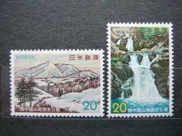 National Park # Japan 1973 MNH #Mi.1185/6 - Neufs
