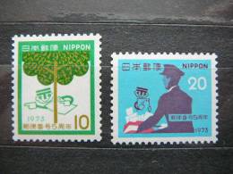 Post # Japan 1973 MNH #Mi.1183/4 - Neufs
