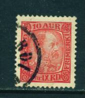 ICELAND - 1902 King Christian IX 10a Used As Scan - Gebraucht